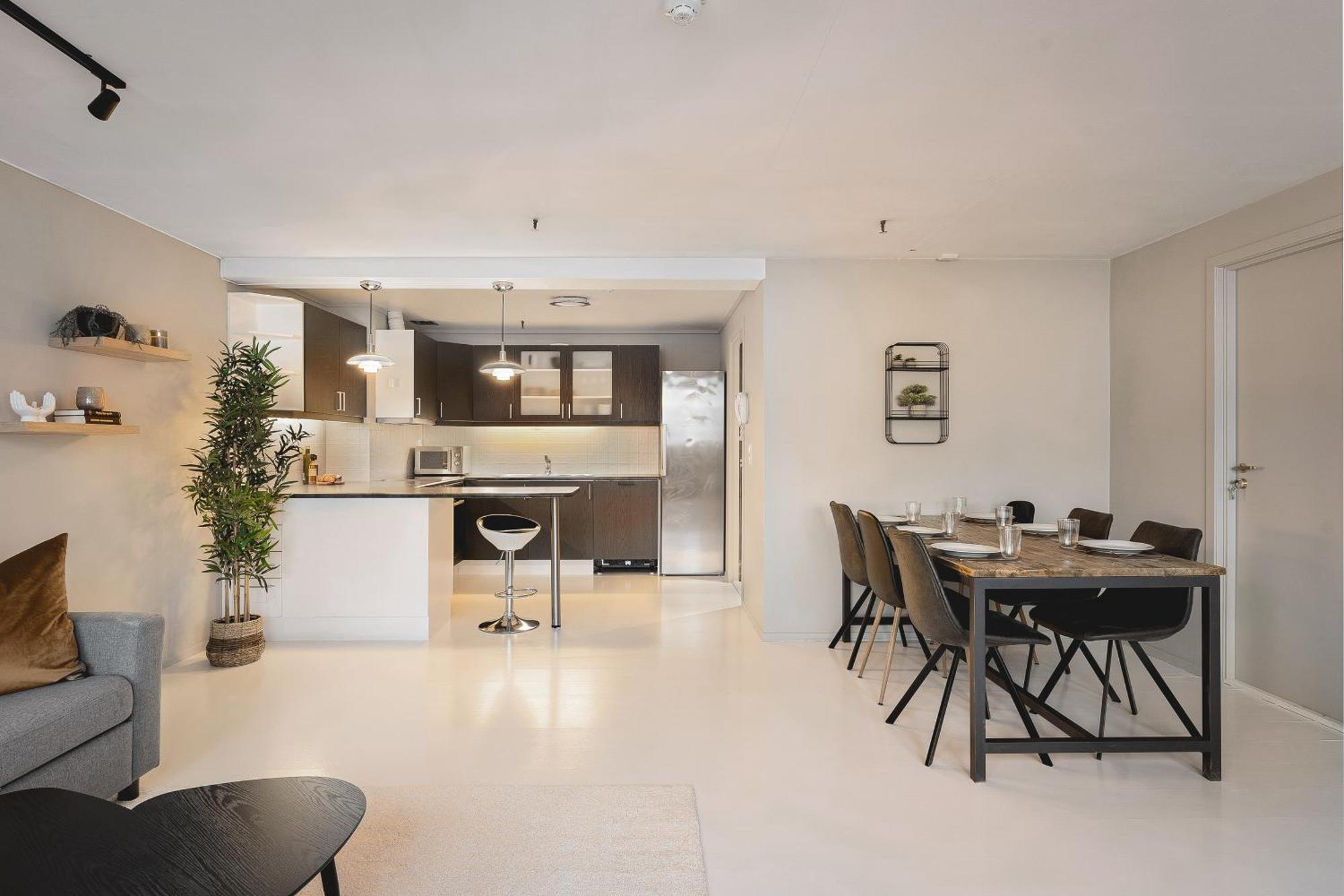 Arctic Homes - Downtown Penthouse Tromsø Buitenkant foto